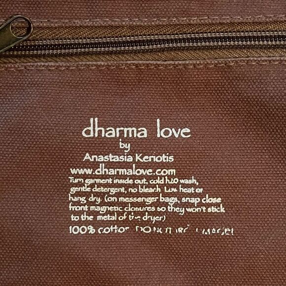 Dharma Love canvas yoga messenger‎ bag, authentic and in excellent condition. - Picture 6 of 15